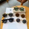 Fashion Round Cat Eye Sunglasses Woman Luxury Retro Small Frame Sun Glasses Female Green Mirror Korean Style Oculos De Sol