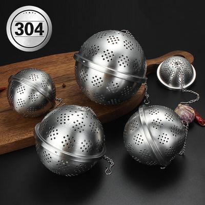 Infusore Filtro per Foglie di Tè in Acciaio Inossidabile Spezie Maglia Setaccio per Infusione Teiera Filtro per Tè Palla per Condimenti Accessori da Cucina