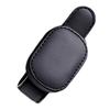 Magnetic Leather Sunglass Holder Glasses Eyeglass Clip For Car PU Leather Sunglasses Ticket Card Clip Truck Interior Car