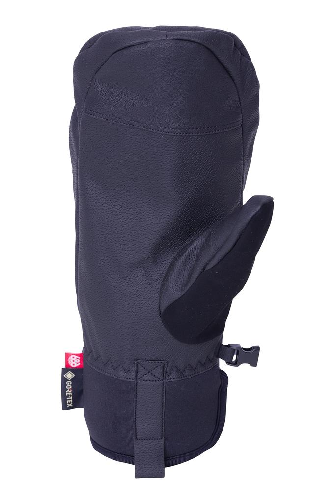 SIX EIGHT SIX Linear Under Cuff Size for and Winter [686] Men's GORE-TEX Mitt, M2WGLV106, Charcoal, L, Snowboarding, Skiing, Sports.