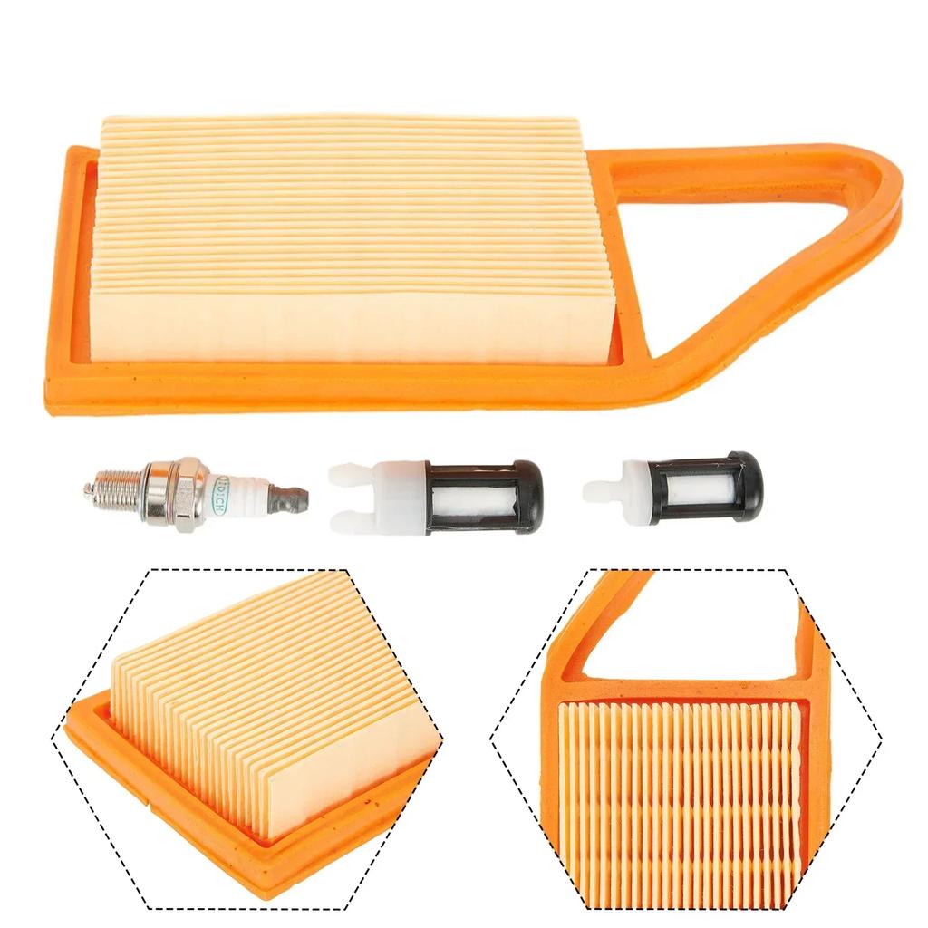 Fit For Air Filter Tune-Up Kit BR500 BR550 BR600 BR700 4282-141-0300 For -Stihl OEM Single Port & Dual Port Fuel Filters