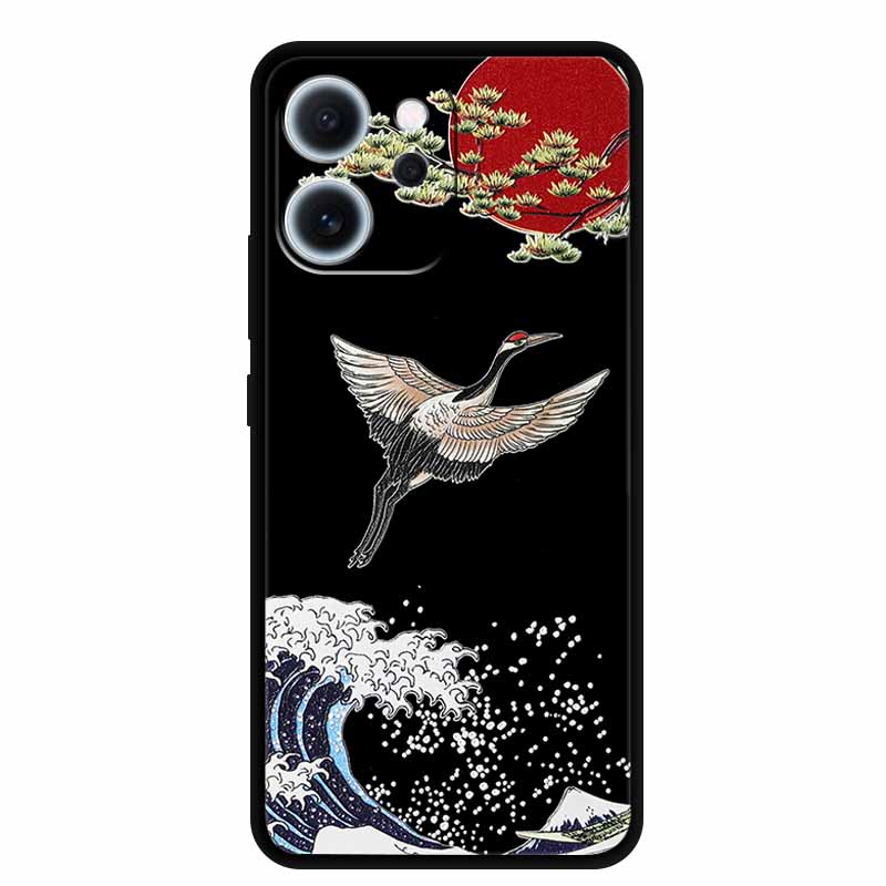 3D Flowers Emboss Fundas For OPPO Reno 15F 5G Case Soft Silicone Phone Cases For OPPO Reno 15F Back Covers Shell Coque 6.57"