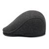 Middle-Aged and Elderly Winter Hat Men's Outdoor Coldproof Velvet Thick Advanced Cap Father's Ear Protection Duck Tongue Cotton Cap