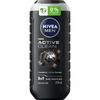 Nivea Men Active Clean 3-in-1 Duschgel für Gesicht, Körper und Haare 250 ml