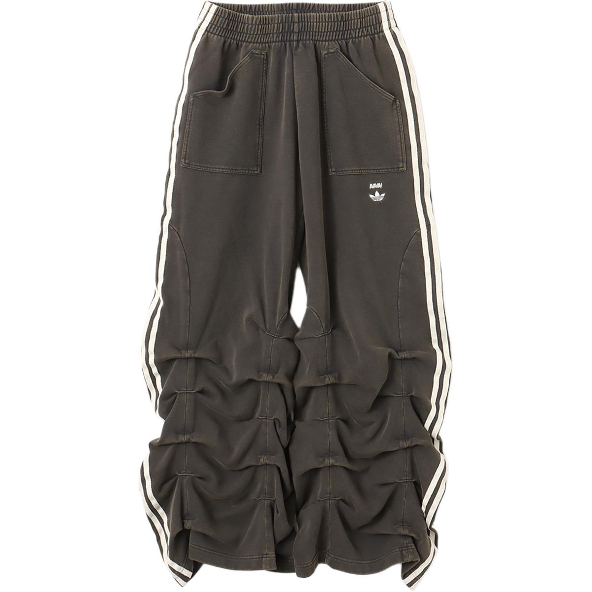 

adidas x Avavav Плиссированные тренировочные брюки с драпировкой Карбон Унисекс Низ Серый JP4851 S