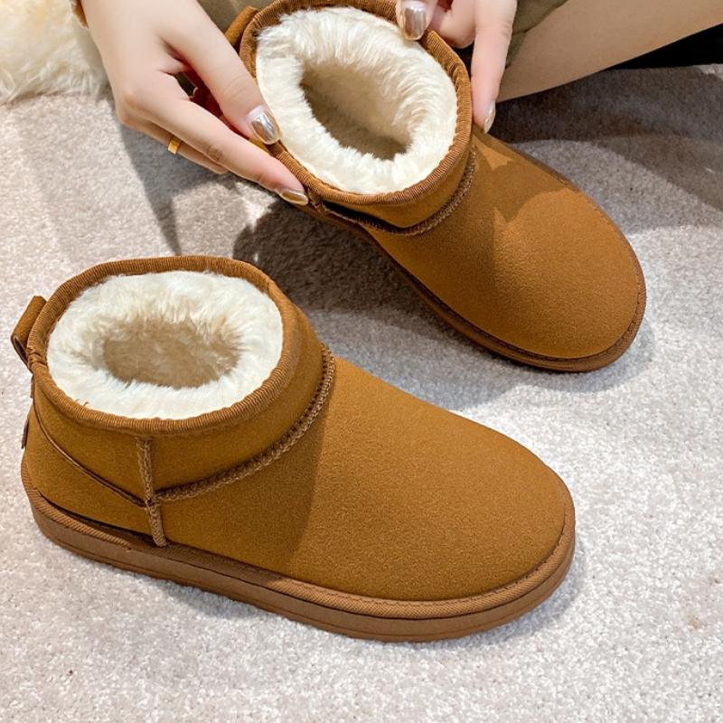 Fashion 2025 NEW High-quality hot-selling fashion Thickened Winter Warm Women's Snow Boots 2025 New Style Non-Slip Cotton Shoes