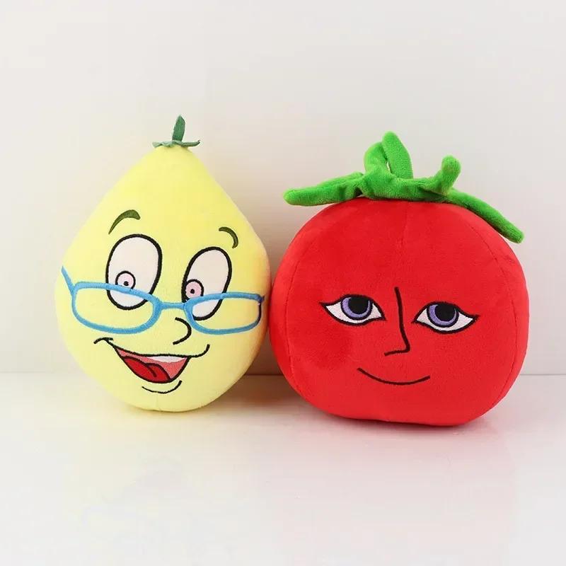 Plyšová hračka Pizza Tower Ms.Lemons a Mr.Tomatos Peppino Plněné panenky Ovoce Zelenina Paprika Plyšová figurka Dětské vánoční dárky