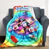 1pc Tiny Toon Adventures Flannel Throw Blanket - HD Printed Lightweight Soft Warm All-Season Blanket for Sofa, Bed, Travel007