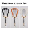 Miwayer Saxophone Neck Strap Breathable Premium Leather with Ergonomic Design:  Shoulder Support for Saxophones