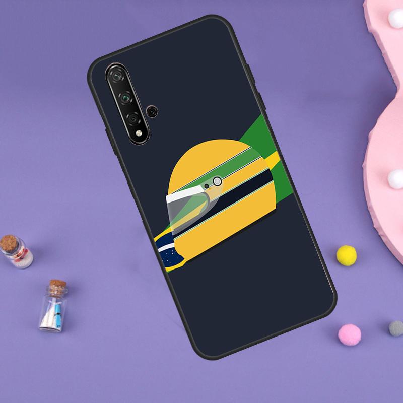 Ayrton Senna F1 Case For Huawei P30 P20 P40 Lite Nova 5T 11i 8i 3i 9 10 SE 11 Pro Y90 Y70 Y61 Y60 Y91 Cover