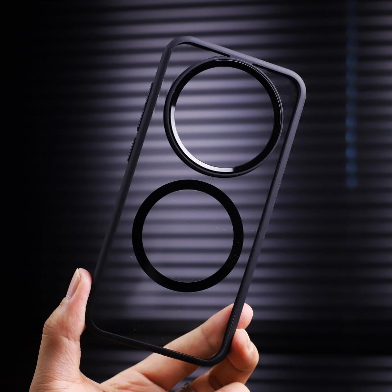 For Magsafe Magnetic Protective Case For Xiaomi 15 Ultra Simple Clear PC+TPU Shockproof Phone Cover For Xiaomi Mi 15Ultra Shell