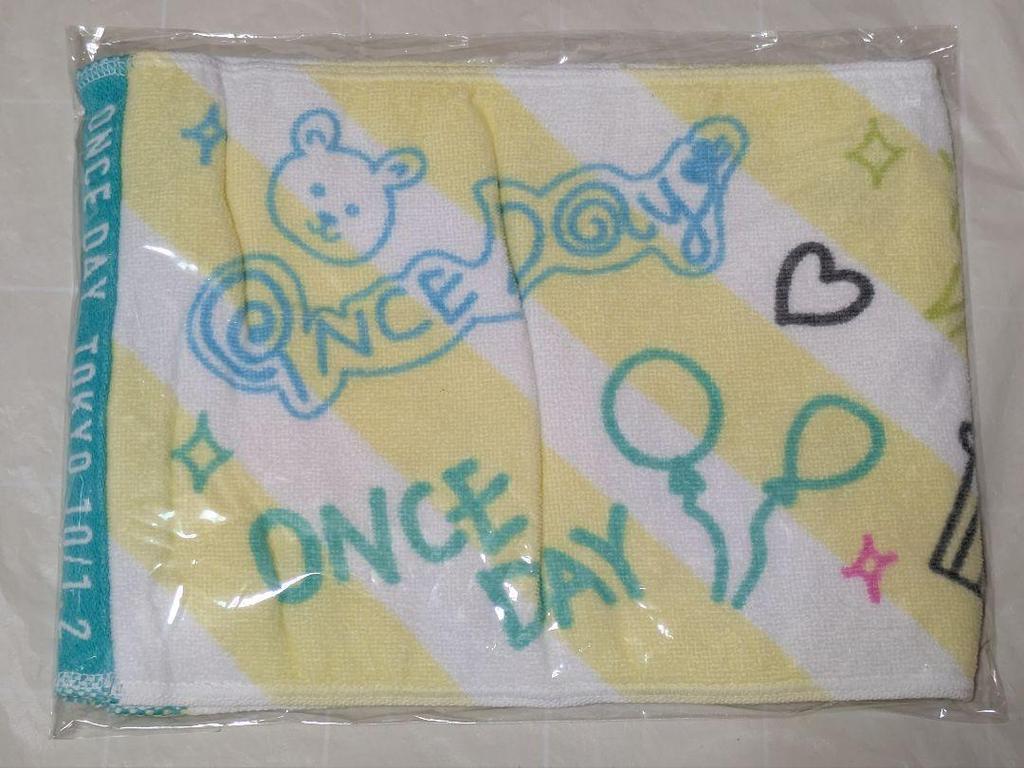 [USED] TWICE ONCE DAY Tote Bag Muffler Towel