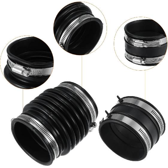 Air Intake Hose, Air Intake Hose Resonator Tube Duct Boot for Infiniti G35 G35X 2003-2009, Replace 16576-EG00A 16576EG00A