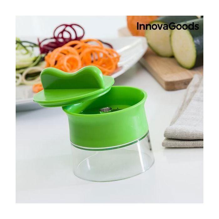 Gemüseschneider - InnovaGoods - Mini Spiralicer - ABS - Edelstahl - Zeitgenössisches Design