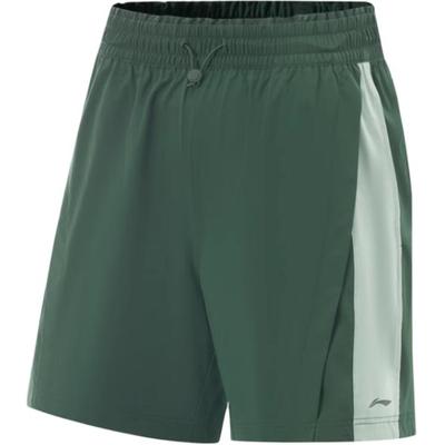 Fitness Series Solid Color Versatile Simple Comfortable Sports Shorts Women Shorts Mountain-View-Green Sheep-Fat-Green AKSV128-4