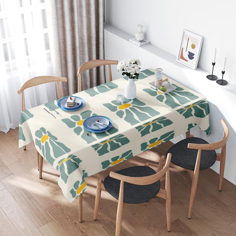 Drapeaux de table, Nappes, Motifs de mode. Convient pour les réunions de famille, les dîners, les cafés, les fêtes de Noël et les goûters cosy. 100x140cm gray