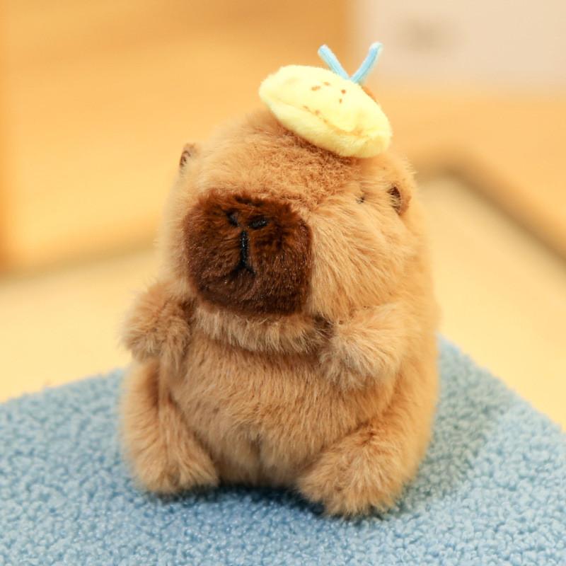 Water Porcupine Plush Keychain Toy With Pp Cotton For Kids And Collectors