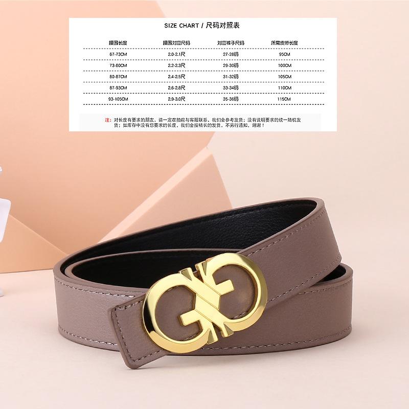 Curea de damă Jeans decorativi de damă cu curea din imitație de piele Cataramă simplă de înaltă calitate cu 8 caractere