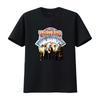 T-shirt con Stampa Foto The Traveling Wilburys Band Fan di Musica Rock Stile Vintage vintage Lavata Unisex Leggermente Elastica