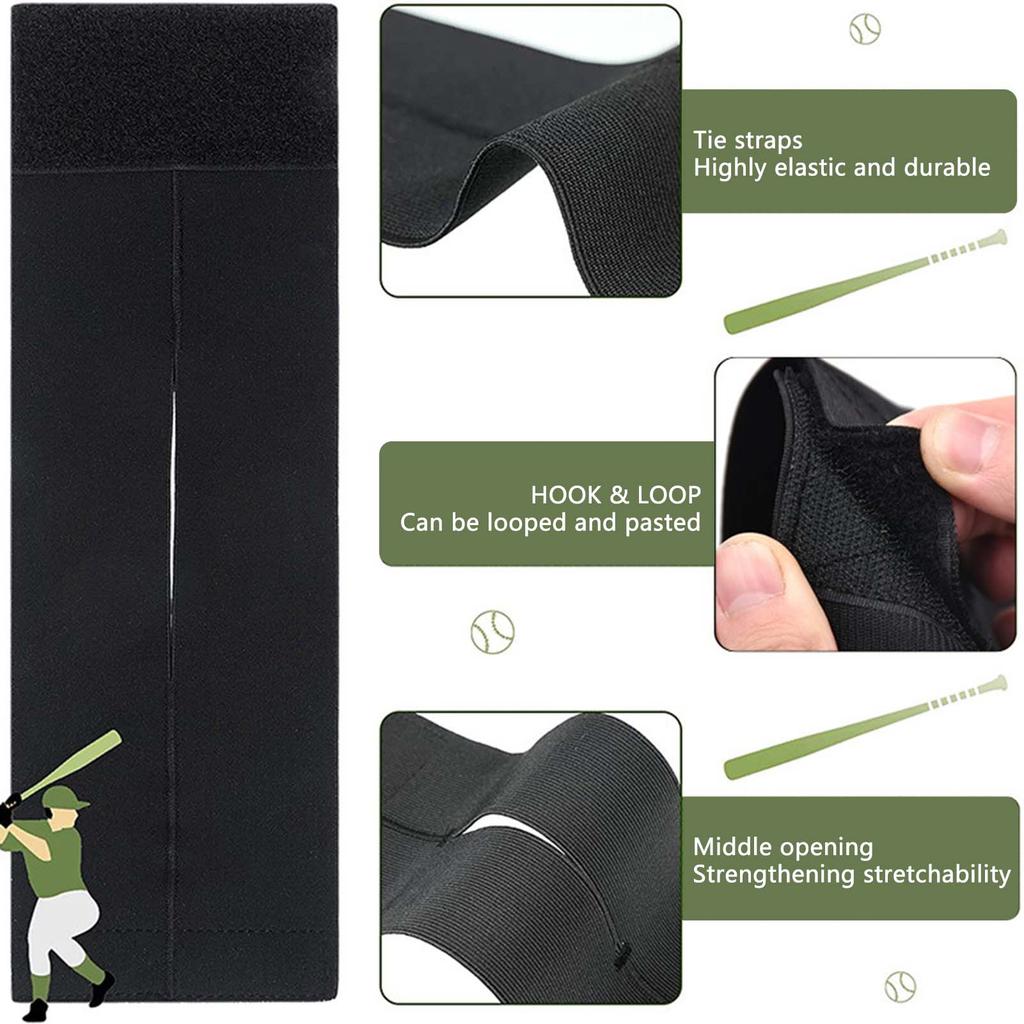 2pcs Softball Glove Fixing Wrap Baseball Catcher Glove Wraps Flexible Former and Pocket Shaper Adjustable Strap