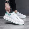 Autumn Board Shoes Men's Little White Shoes Dissolve Loose High-soled Shoes Soft-soled Trendy Brand Wenzhou Men's Shoes
