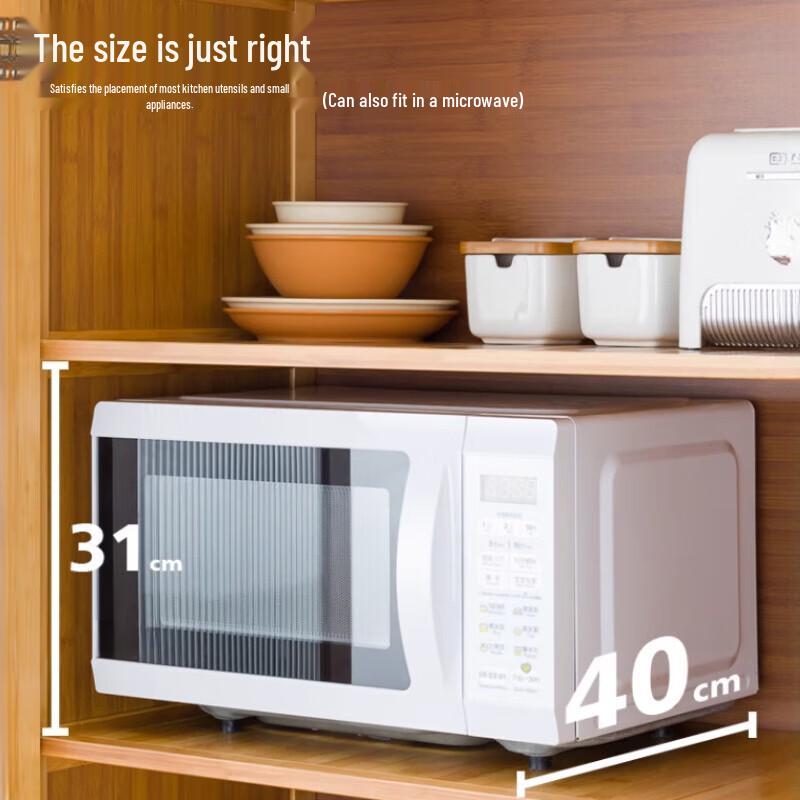 Multi-functional Carbon Steel Kitchen Storage Shelf