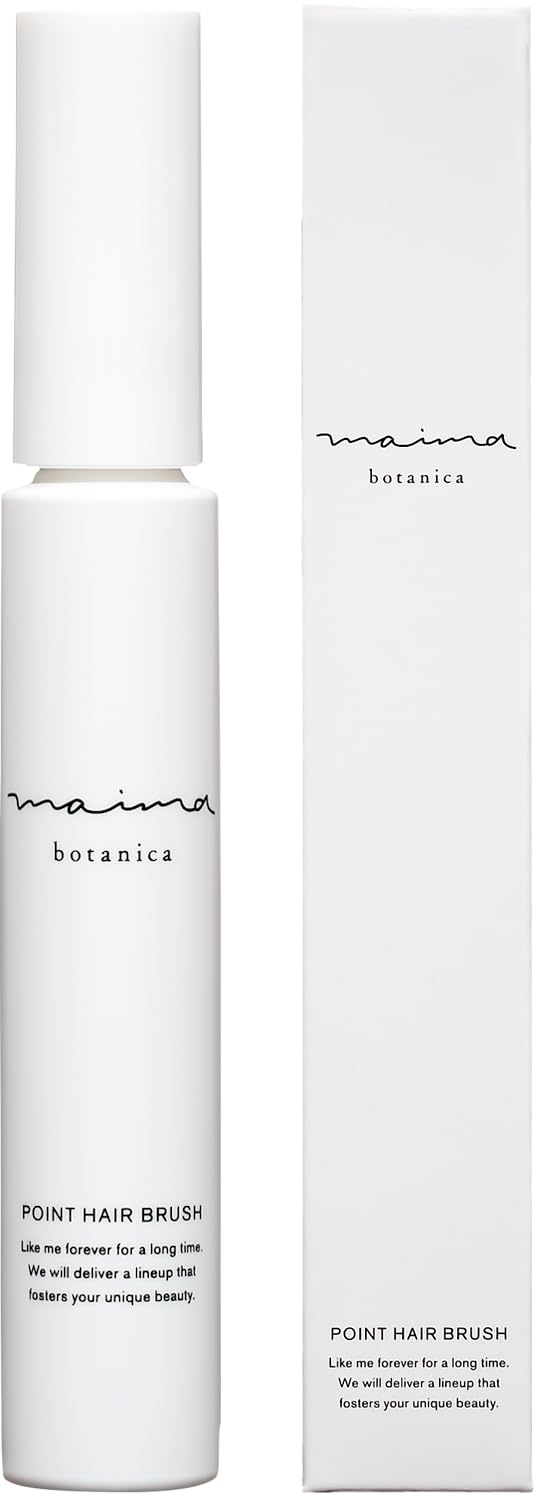 

maima Point Hair Stick Hair Mascara Brush, Fragrance-Free, Straightens, Shines, белый