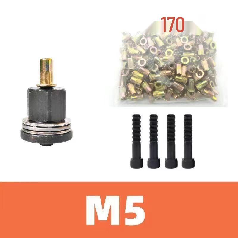 Manual Blind Rivet Nut Tool for Sheet Metal & Car License Plates