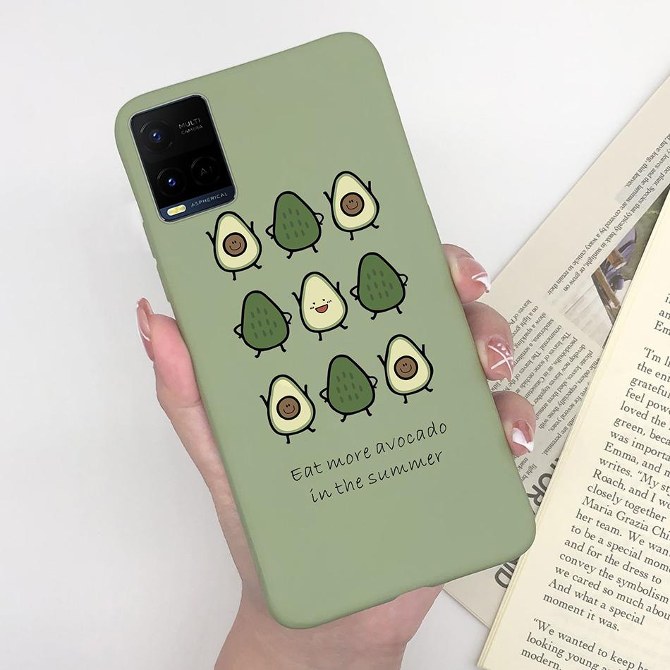 For Vivo Y33 Y33S Y21 Y21S Case Luxurious Silicone Soft TPU Matte Phone Back Cover For Vivo Y 33 Y33 S Y 21 S 21S Fundas Bumper