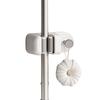 Mop clip, toilet bathroom wall hanging no punching broom fixing rack, mop storage rack