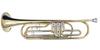 PLAYTECH Bass Trumpet, 3 Rotary, Lacquer Finish, Semi-Hard Case Included