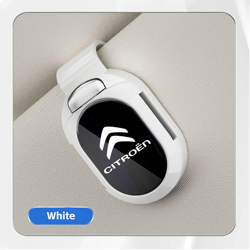 

New Car Sun Visor Glasses Holder Storage Clip Non-Slip For Citroen C1 C2 C4 C5 C3 C4L C8 Berlingo Xsara Picasso Car Accessories