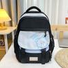 Schoolbag1011 new lightweight ins fresh large capacity college style schoolbag for college students junior high school students backpack