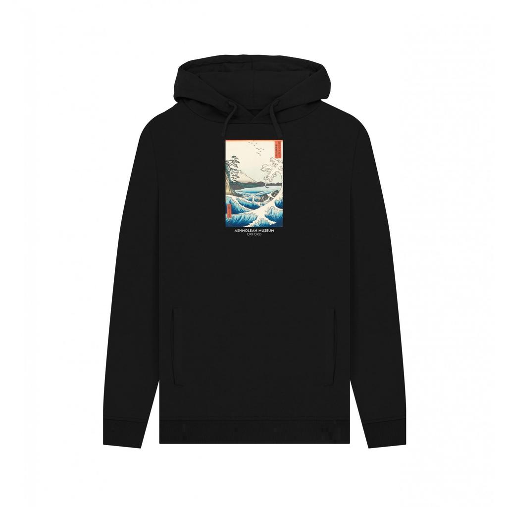 Apoh Unisex Adult Hiroshige Sea Ashmolean Museum Hoodie
