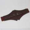 Corset PU Leather Cummerbunds Strap Belts for Women Banquet Elastic Tight High Waist Slimming Body Shaping Girdle Belt