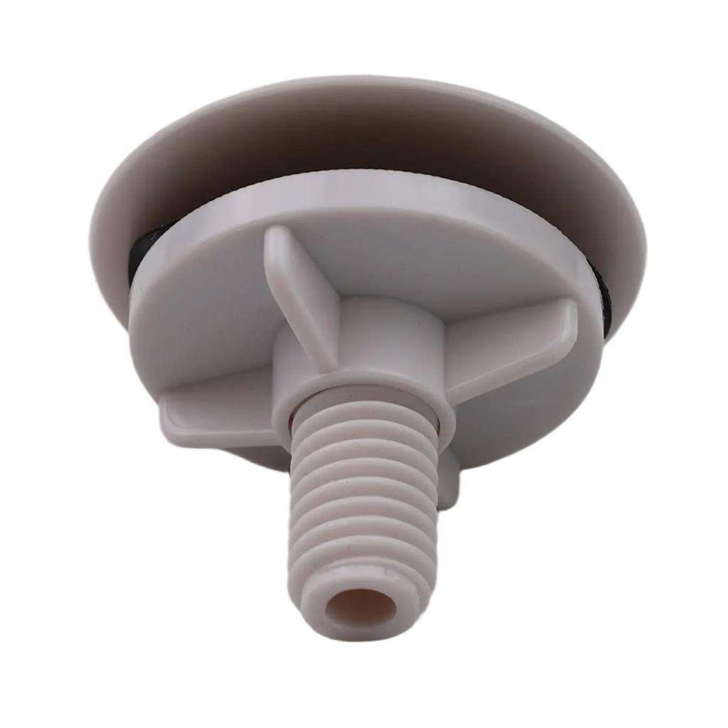 Abdeckung für Hahnlochstopfen Blindstopfen Küchenspüle Hahn Becken ABS-Kunststoff 49mm Küchenspülenzubehör Abläufe Passend für Standard 16~35mm