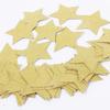 MOWO Star Paper Garland Circle Hanging Decor 3'' in Diameter 10ft (Gold Glitter, 2pc)