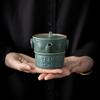 Merchandise Sanxingdui Kuaike Cup One Pot Two Cups Portable Travel Tea Set Bronze Mask Household Outdoor Teapot