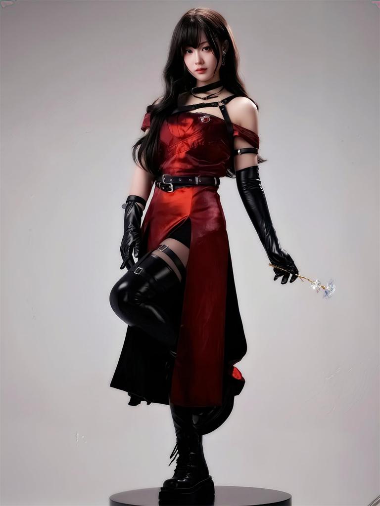 Koi To Shinsou Cosplay Protagonist and Female Protagonist Shinsou Hunter Koi Shinsou Cosplay Combat Uniform Popular Game Costume Blackout [NOKIJP]
