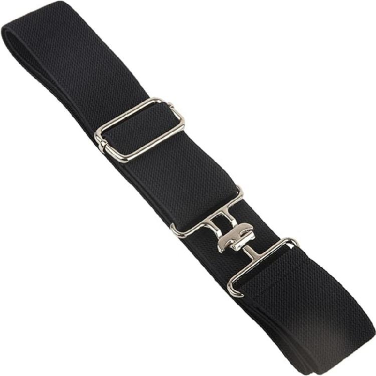 Adjustable Elastic Equestrian Belt Shark Buckle For Men And Women Waiststrap Great For Riding Wear And Daily Fashion