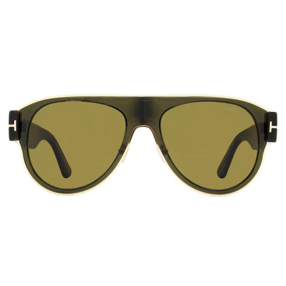 Unisex Lyle 02 Sunglasses Tf1074 51j Sage Havana Gold 58mm 51j