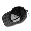 Casquette de Baseball à Carreaux Vintage Hommes Femmes Casquette de Protection Solaire d'Extérieur