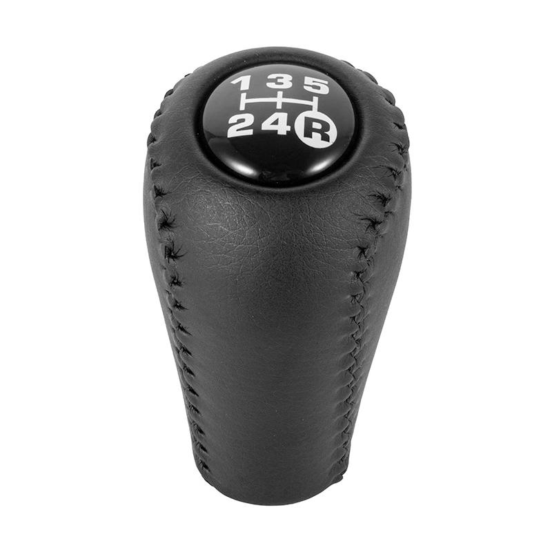 Manual Leather-Wrapped Gear Shift Knob/Transfer Case Knob for Toyota Prado LC120 Land Cruiser 2003-2009 Interior Accessories