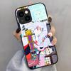 Anime Mononoke Kusuriuri Phone Case For IPhone 17 Pro Max 16 15 14 Pro Max 13 11 X Xs Xr 8 7Plus Glass Cover