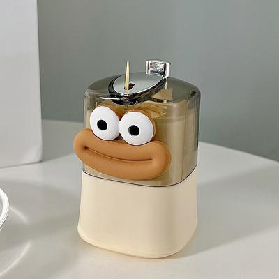 Creative Toothpick Storage Box Automatic Pop-Up Toothpick Box Home Living Room Dining Room Push Type Toothpick Holder