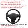 For BMW E90 320 318i 320i 325i 330i 320d X1 Hand Sewing Car Steering Wheel Cover
