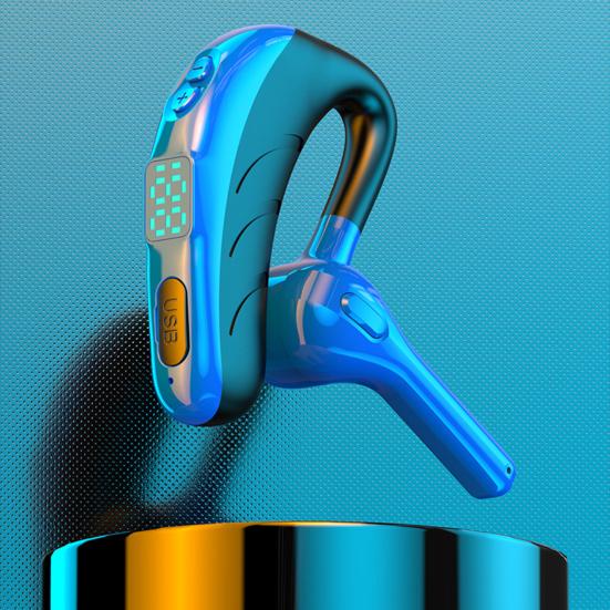 X13 Bluetooth 5.0 Sluchátko Handsfree LED Digitální Displej Jednosluchátkové Bezdrátové Sluchátko s Mikrofonem pro Fitness