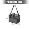 Waterproof Grocery Bag Picnics Bag with Handle, Insulated Coolers Bag Picnics Basket Leakproof Folding Thermal Coolers