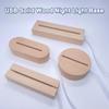 Night Light Wooden Led Base DIY Installation Light Base Durable Lamp Socket  Home Decor