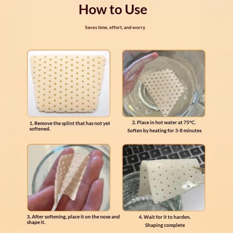 1Pcs Nose Beauty Anti-Picking Tool Thermoplastic Nose Clip Reusable Self-Pinching Shaping Nose Fixer